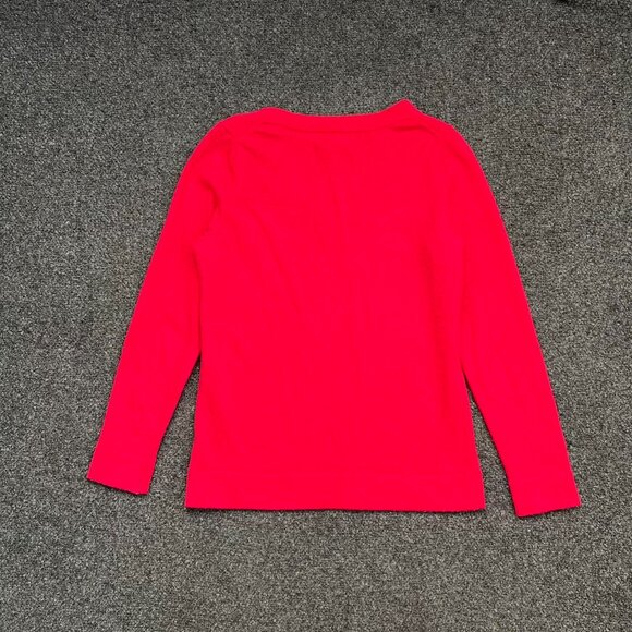Banana Republic Fine Merino Wool Red Sweater Base Layer - Picture 4 of 6